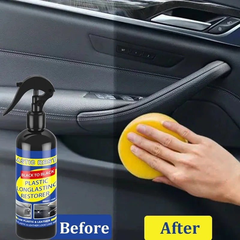🚗✨ PLASTIC LONGLASTING RESTORER SPRAY 🚗✨ ( BUY 1 GET 1 FREE )