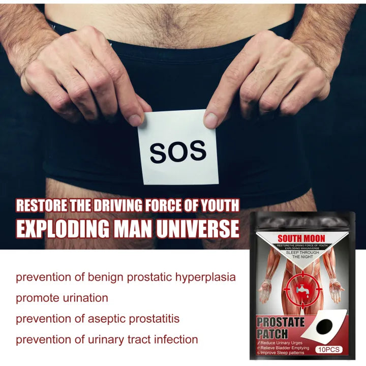🌿👨⚕️ SOUTH MOON PROSTATE PATCH 👨⚕️🌿 ( BUY 1 GET 1 FREE )
