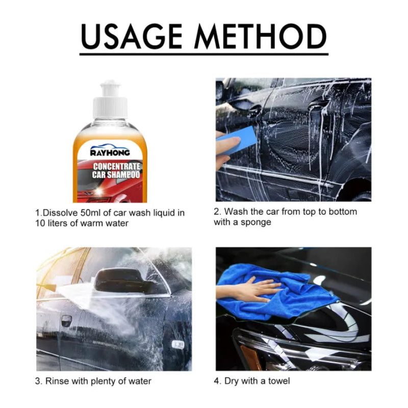 🚗🫧 RAYHONG CONCENTRATE CAR SHAMPOO 🫧🚗 🚗 ( BUY 1 GET 1 FREE )