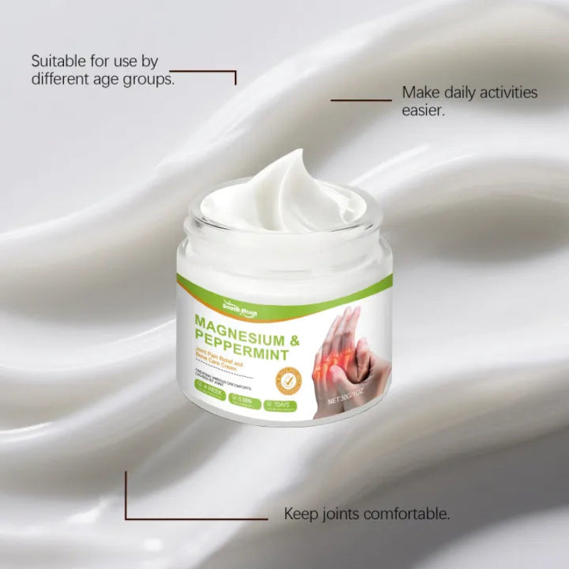 🌿❄️ SOUTH MOON MAGNESIUM PEPPERMINT JOINT PAIN RELIEF CREAM ❄️🌿 ( BUY 1 GET 1 FREE )