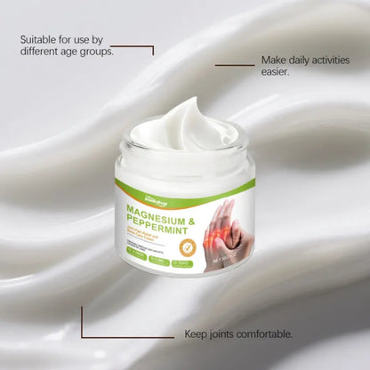 🌿❄️ SOUTH MOON MAGNESIUM PEPPERMINT JOINT PAIN RELIEF CREAM ❄️🌿 ( BUY 1 GET 1 FREE )