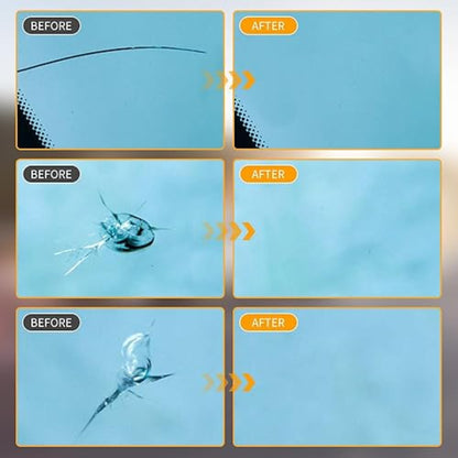 Homonth Windshield Crack Repair Liquid ( BUT 1 GET 1 FREE )