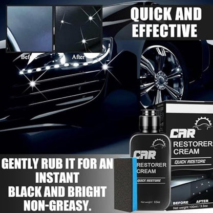 🚗✨ NORTH MOON CAR RESTORER CREAM – QUICK RESTORE ✨🚗 ( BUY 1 GET 1  FREE)