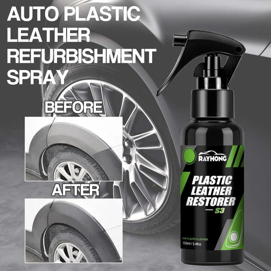 ✨ Plastic & Leather Restorer Spray ✨ ( BUY 1 GET 1 FREE )