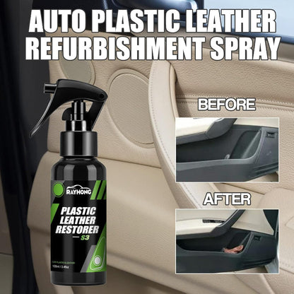 ✨ Plastic & Leather Restorer Spray ✨ ( BUY 1 GET 1 FREE )
