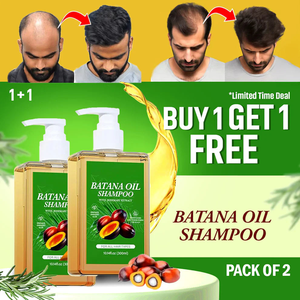 Batana Oil Shampoo for Hair Growth with Rosemary Extract🌱✨