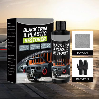 🚗 Homonth BLACK TRIM & PLASTIC RESTORER SPRAY 🚗