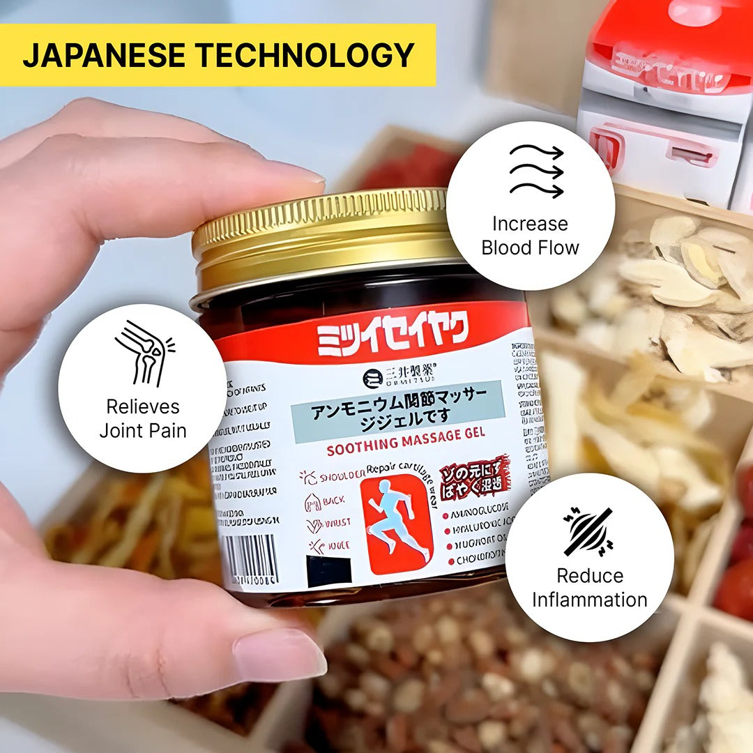 QuickRelief™ - Japanese Instant Pain Relief Soothing Massage Gel (Buy 1 Get 1 Free)