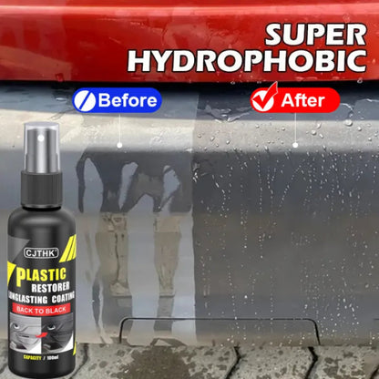 🚗✨ CJTHK Plastic Restorer Long-Lasting Coating Spray 🚗✨ ( BUY 1 GET 1 FREE )