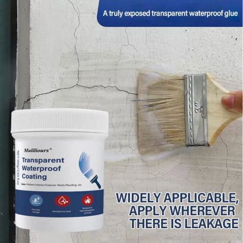 💧✨ MALILIOURS TRANSPARENT WATERPROOF COATING GLUE ✨💧 ( BUY 1 GET 1 FREE )