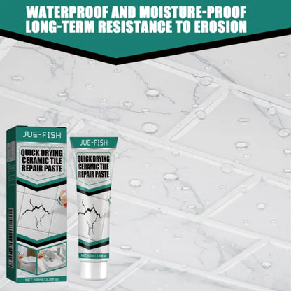 🏠 JUE-FISH QUICK DRYING CERAMIC TILE REPAIR PASTE 🏠 ( BUY 1 GET 1 FREE )