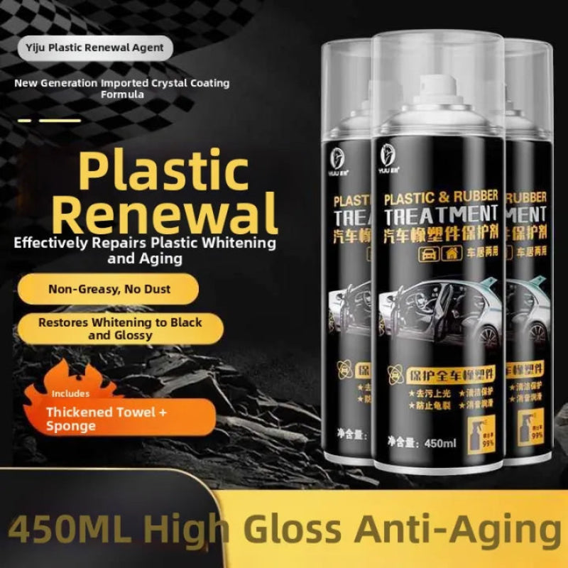 🚗✨ PLASTIC & RUBBER TREATMENT SPRAY ✨🚗 ( BUY 1 GET 1 FREE )