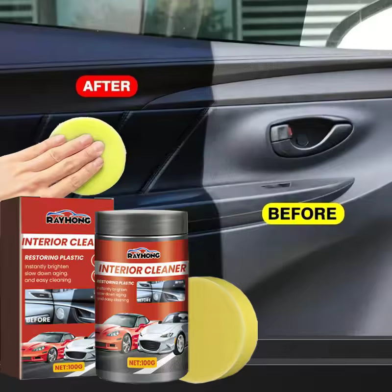 ✨ RAYHONG Interior Cleaner Restoring Plastic Cream 🚗 ( BUY 1 GET 1 FREE )