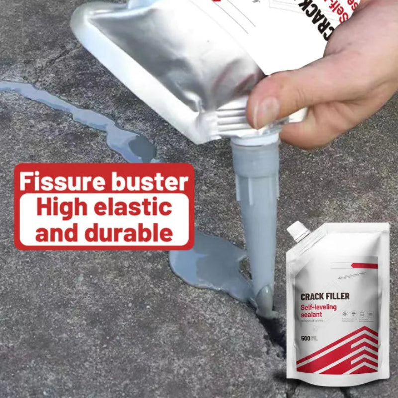 🛠️ CRACK FILLER – SELF-LEVELING SEALANT 🛠️  ( BUY 1 GET 1 FREE )