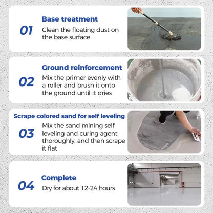 Marble Effect Epoxy Floor Paint	( BUY 1 GET 1 FREE )