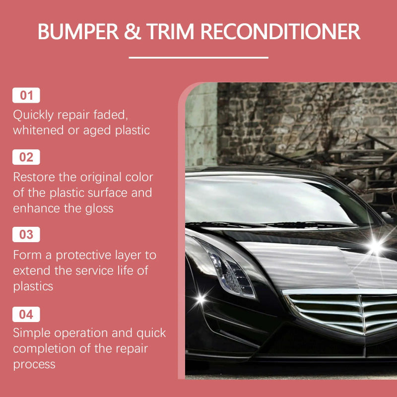 ✨ Homonth Bumper & Trim Reconditioner ✨ ( BUY 1 GET 1 FREE )