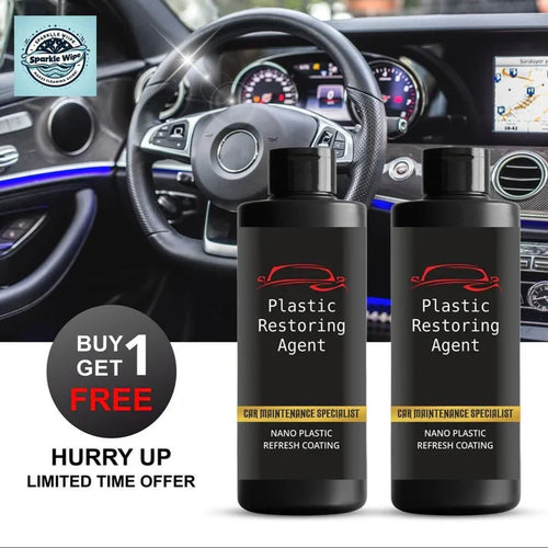 Plastic Restoring Agent ( Buy 1 Get 1 Free )